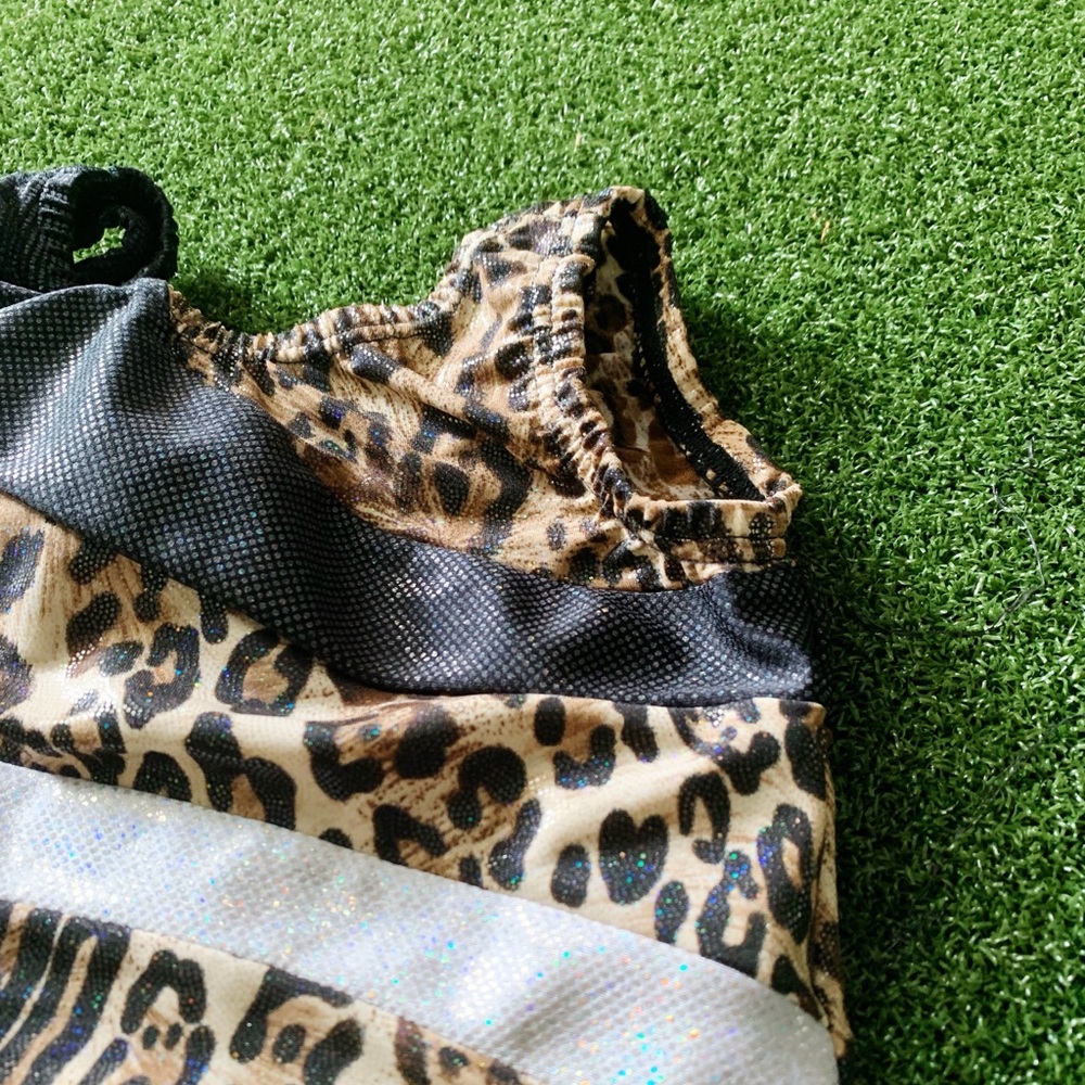 Leopard Gymnastics Leotard